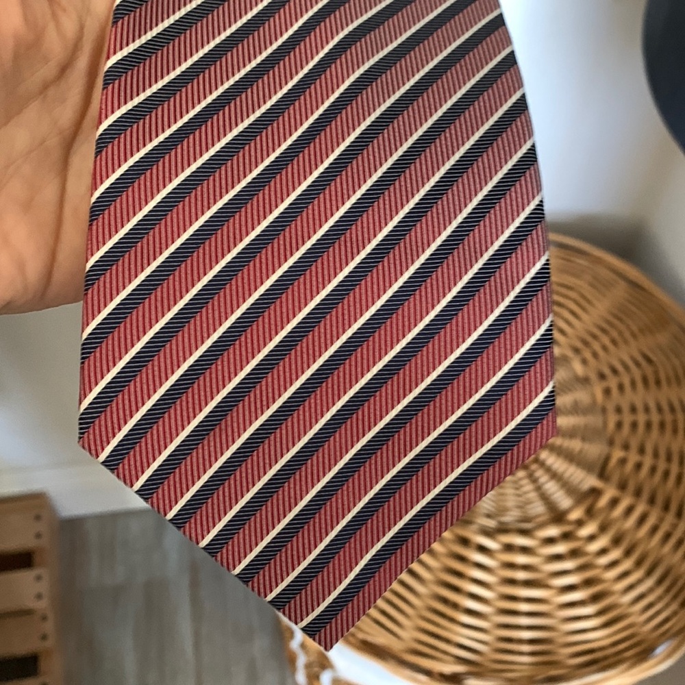 Vintage Croft & Barrow men’s tie 100% silk preowned